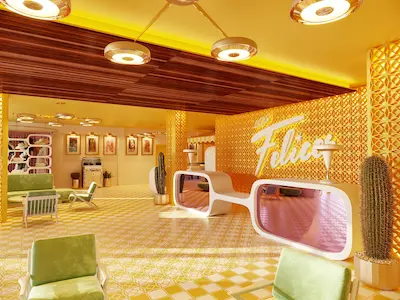 Recibidor - Hotel Los Felices (IBIZA)