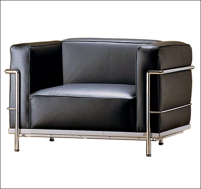 Sillón LC3 o “Grand confort” de Le Corbusier, Pierre Jaenneret y Charlotte Perriand