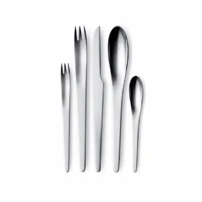 Juego cubiertos de Arne Jacobsen