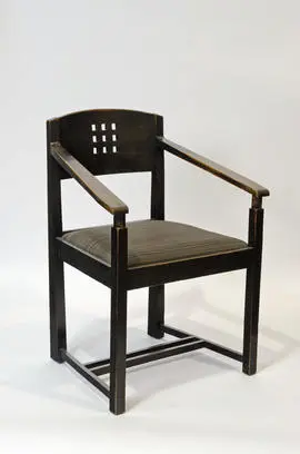Sillón diseñado para la escuela de arte