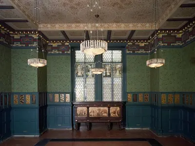 Green dinning Room