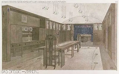 Boceto del comedor
