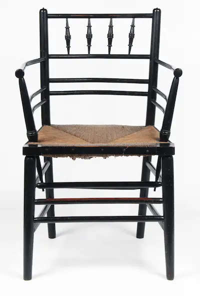 La silla Sussex de Philip Webb