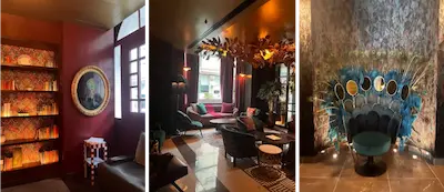 Biblioteca y sala de reuniones de The other Kitchen.