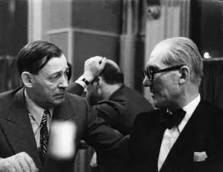 Alvar Aalto y Le Corbusier