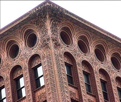 Detalle arquitectónico de Louis Sullivan