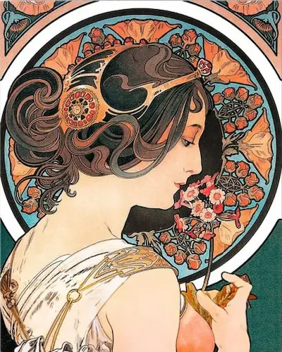 Poster de Alphonse Mucha 1