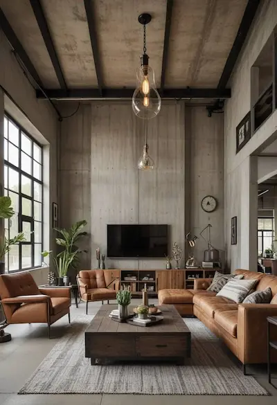 Estilo Industrial Sofisticado