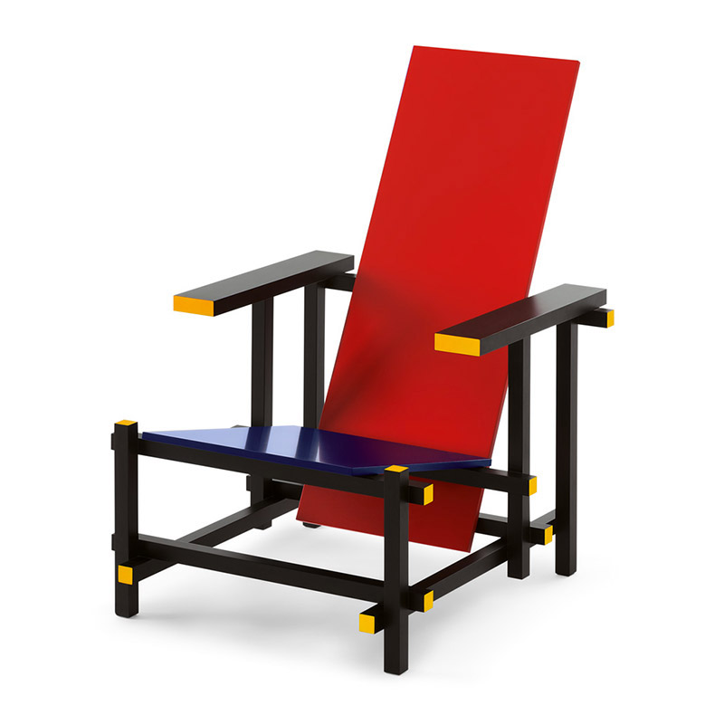 Silla Azúl y Roja de Gerrit Rietveld